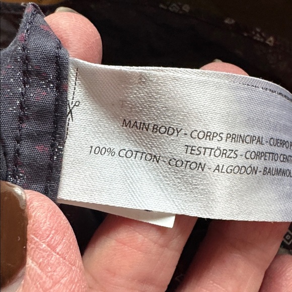 Ariat Wrinkle Free Mens S Button Down Shirt Cotton long sleeve Western Cowboy - Picture 7 of 7